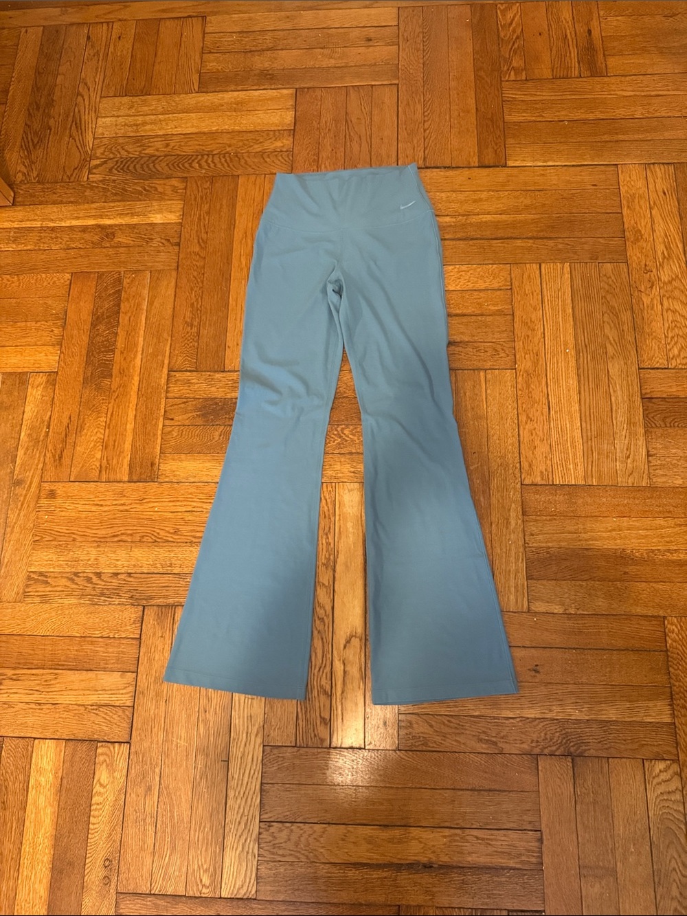 Nike Women Zenvy Teal Flare Leggings